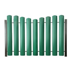 Забор из металлоштакетника